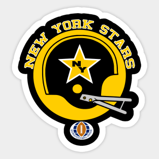 New York Stars (World Football League) 1974 Sticker